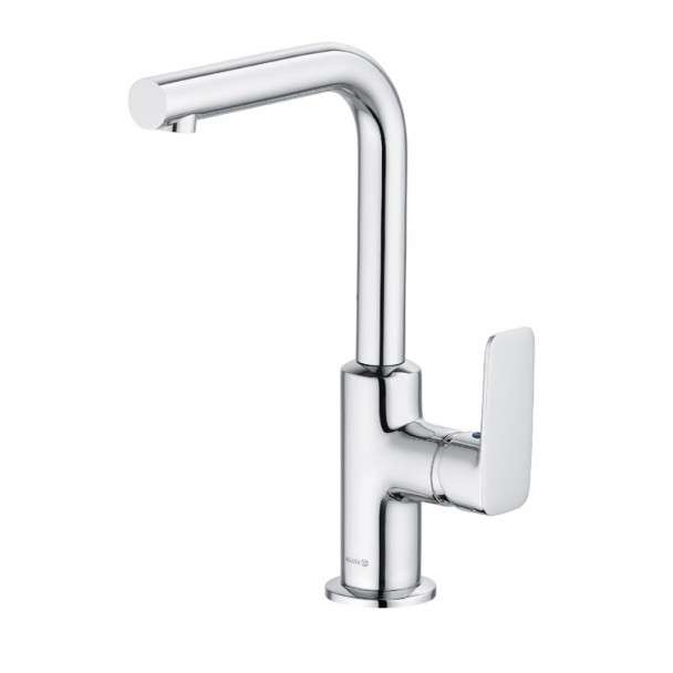 Смеситель для умывальника Kludi Pure&Style излив 165 мм (400250575) фото